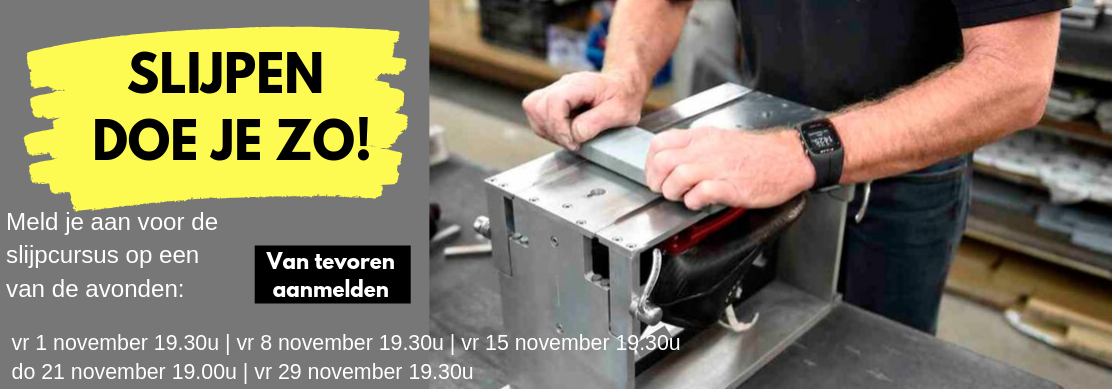 5 Slijpcursusavonden in november 2019 topic icon
